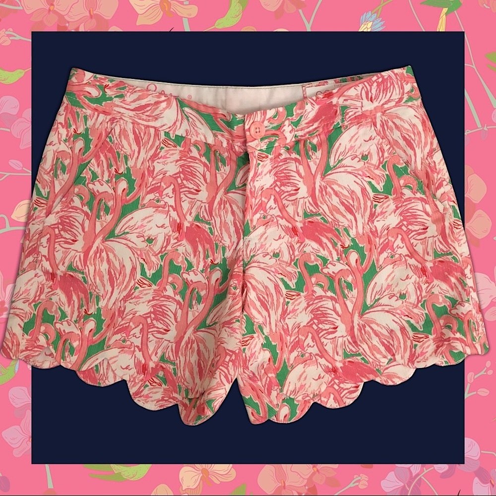 🍃🌸 Lilly Pulitzer Buttercup Shorts Sz 00 🌸🍃